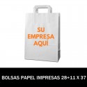 BOLSAS DE PAPEL PERSONALIZADAS 28+11 X 37