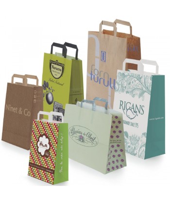 BOLSAS DE PAPEL IMPRESAS 32+17 X 43