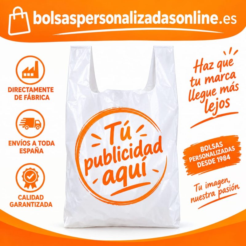 bolsas para tiendas asa camiseta personalizadas con logo