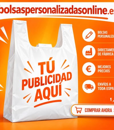 bolsas personalizadas plastico baratas con logo para tiendas