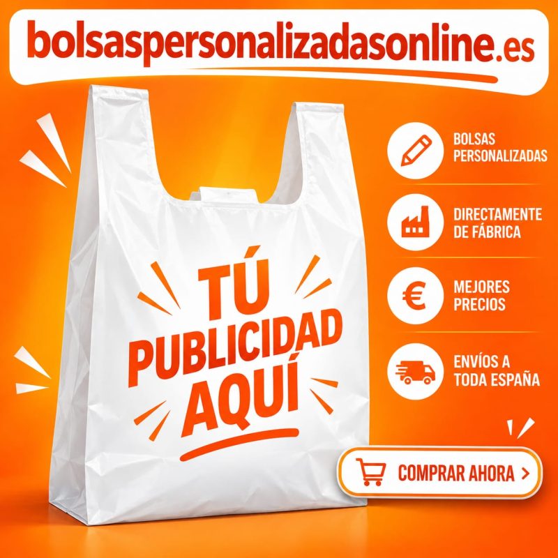 bolsas personalizadas plastico baratas con logo para tiendas